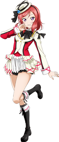 Nishikino Maki Character Profile - Love Live Maki Mousepad (282x544), Png Download