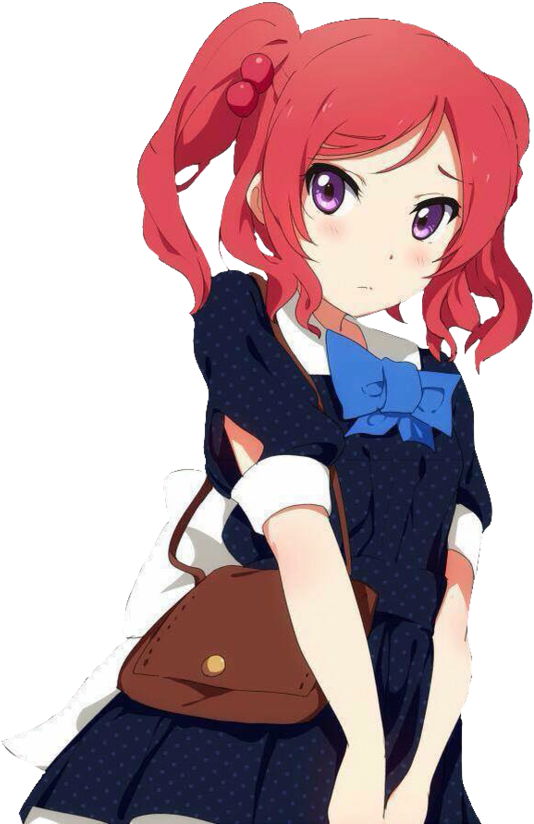 Anime Girl Hot, Manga Girl, Hot Anime Guys, Anime Girls, - Maki Nishikino Fanart Transparent (600x832), Png Download