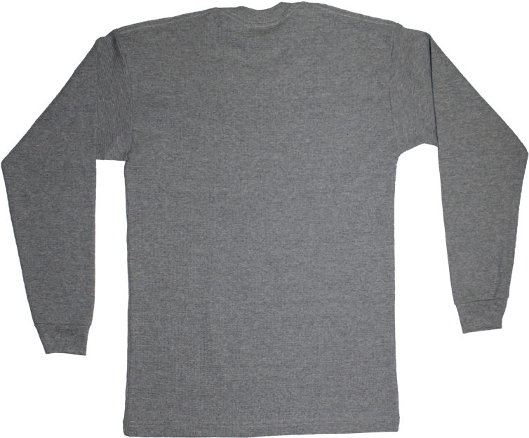 Made In Usa Long Sleeve Thermal Waffle T-shirt - Shirt (800x800), Png Download