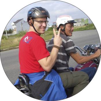 Contact Easy Rider Vietnam - Wall Clock (350x350), Png Download