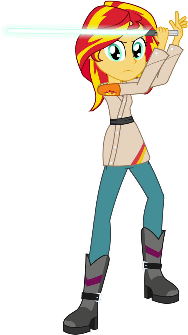 Star Wars Mara Jade Clipart - Equestria Girls Duel Of The Fates (661x1209), Png Download