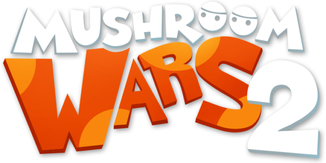 Mushroom Wars 2 Review - Mushroom Wars 2 Logo (660x330), Png Download