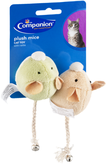 Companion Cat Toy House Mouse (600x600), Png Download