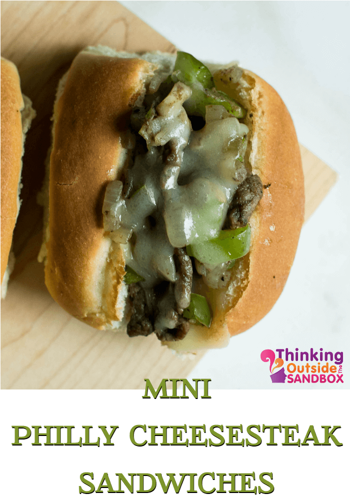 Mini Philly Cheesesteak Sandwich Recipe - Mini Philly Cheesesteak Sandwiches (700x1000), Png Download