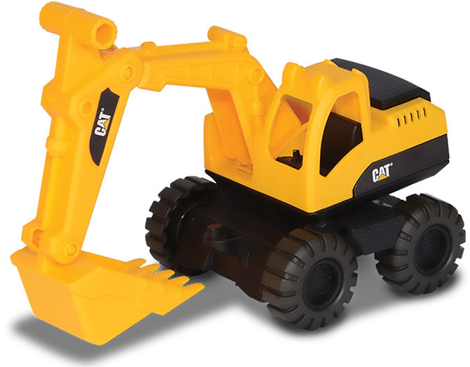 Cat Tough Tracks: Rugged Machines - Excavator (1002x672), Png Download