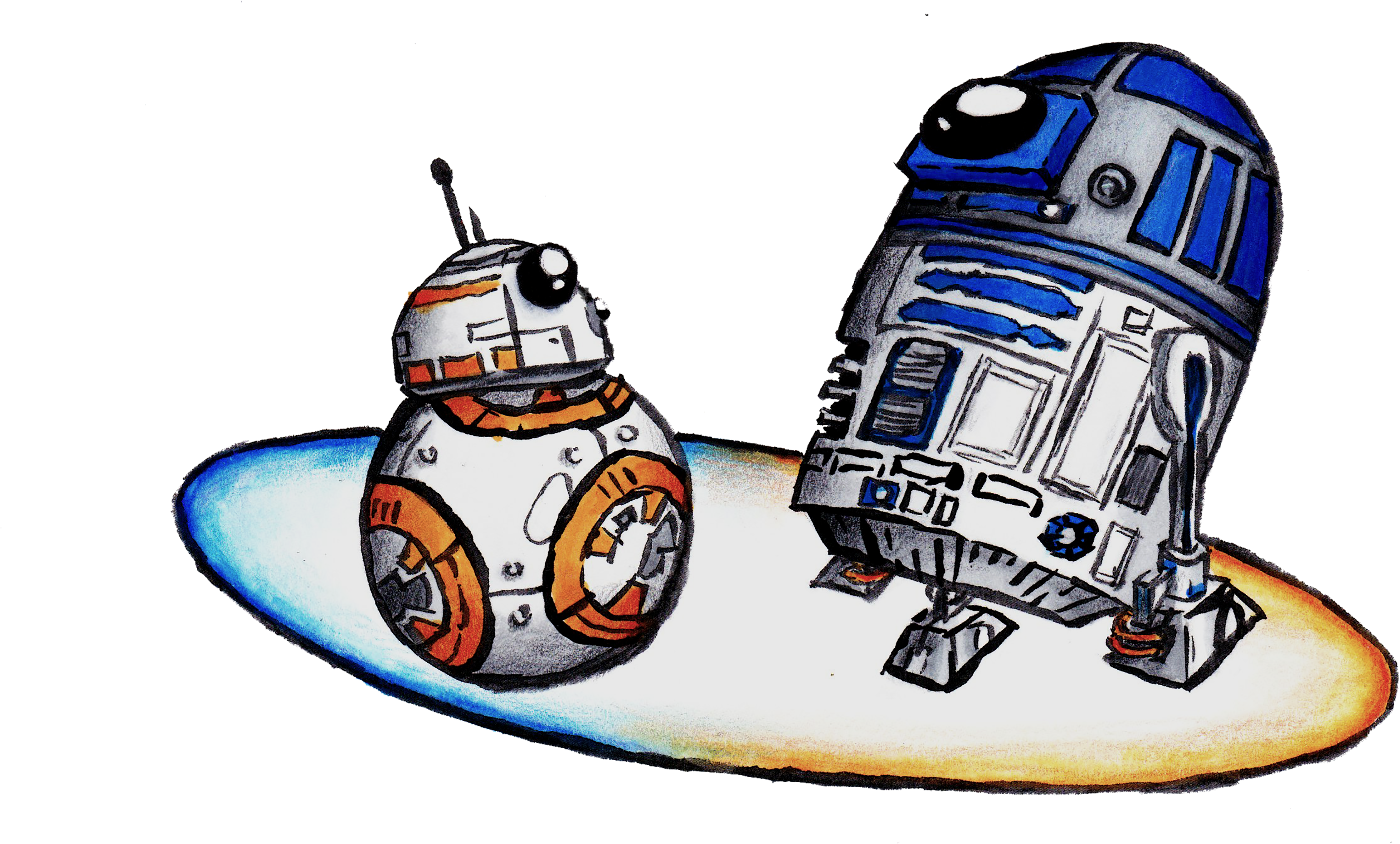 Author Comments - Bb-8 (5100x3137), Png Download