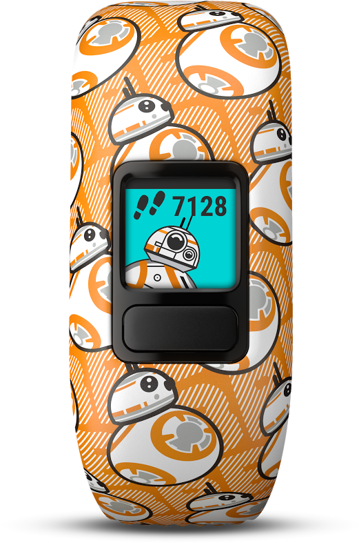 A Star Wars Story - Garmin Vivofit Jr. 2 - Star Wars Bb8 (stretchy Band) (1600x1035), Png Download