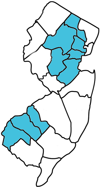 Njcountiesblue 9counties - Portable Network Graphics (323x600), Png Download