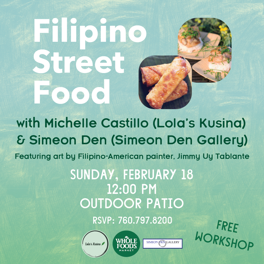 Filipino Street Food Workshop - Flyer (900x900), Png Download