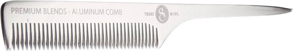 Deluxe Metal Side Part Comb - Blade (1000x800), Png Download