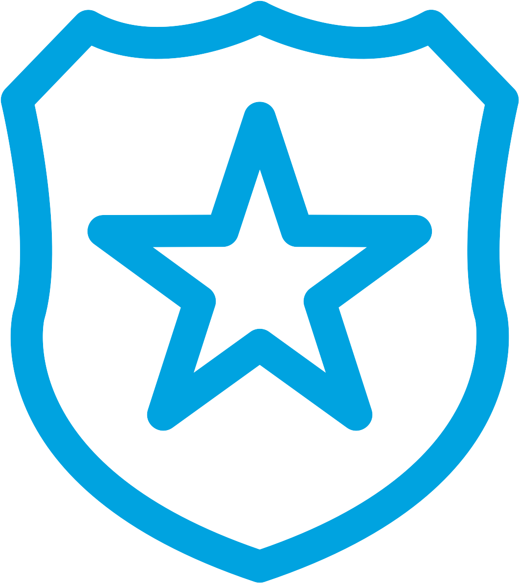 Become A Deputy Sheriff - Plantillas De Tatuajes Estrellas (1200x1200), Png Download