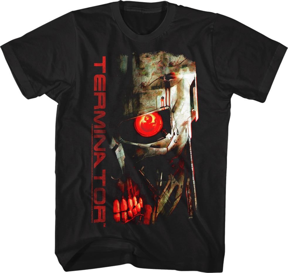Endoskeletal Cyborg Terminator T-shirt - Misfits Die Die My Darling Shirt (982x931), Png Download