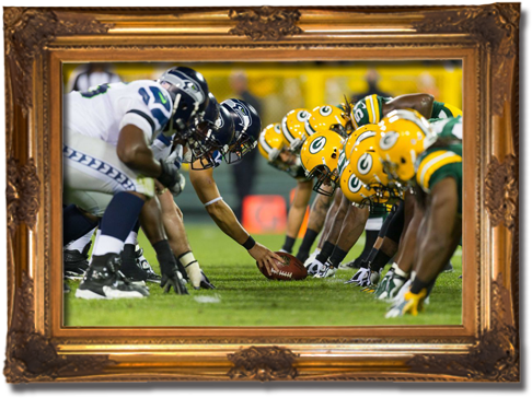 It's Football Season Come By To Catch Any Game You - Green Bay Packers (500x400), Png Download