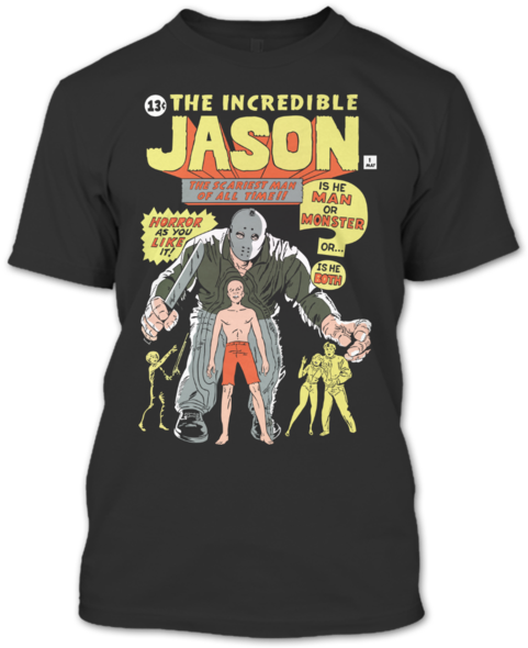 The Incredible Jason T Shirt, Jason Voorhees Shirt, - Autograph Authentic Xcom10404e Stan Lee Autographed (600x600), Png Download