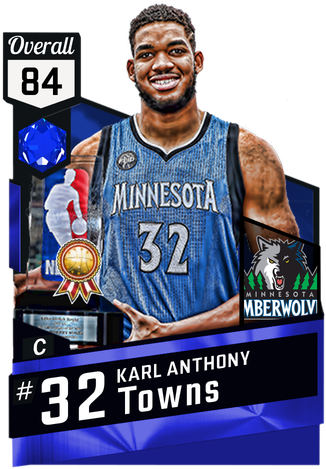 Karl Anthony Towns Skin Edit Card - Minnesota Timberwolves Bean Bag Chair (325x475), Png Download
