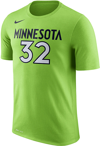 Nike Nba Minnesota Timberwolves Karl Anthony Towns - T Shirt Minnesota Timberwolves (500x500), Png Download
