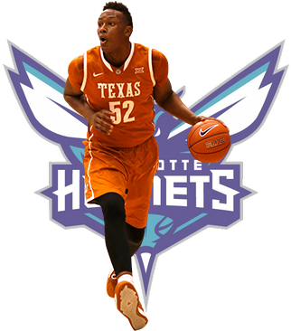 Myles Turner, Pf Texas Ht - Charlotte Hornets Teammate Logo (365x365), Png Download