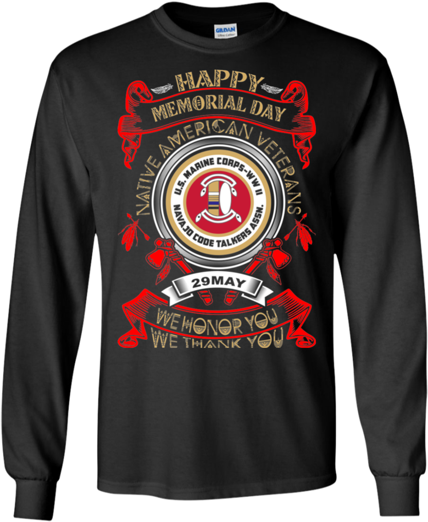 Happy Memorial Day - Code Talker: The First And Only Memoir S Of Wwii (1024x1024), Png Download