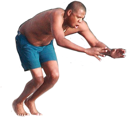 Upvote 2 Downvote - Jay Z Jumping (634x792), Png Download