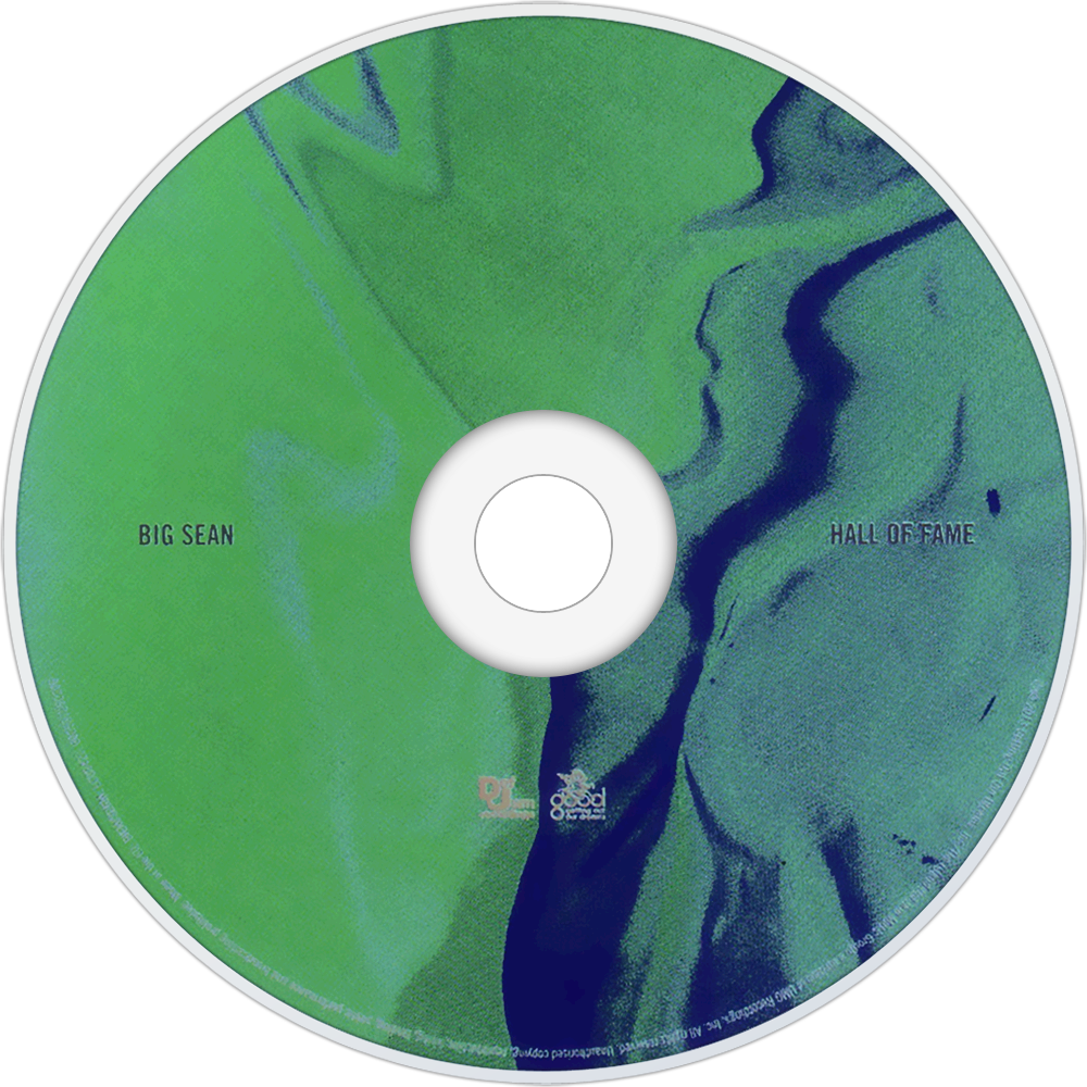 Big Sean Hall Of Fame Cd Disc Image - Big Sean Hall Of Fame Cd (1000x1000), Png Download