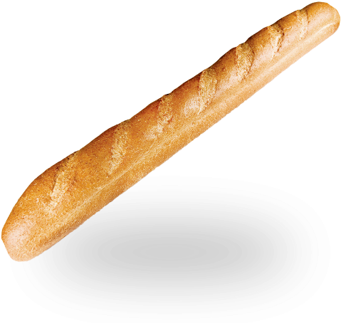 A Delightful - Baguette Transparent (650x458), Png Download