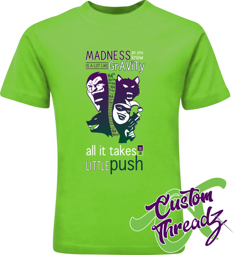 Joker Madness - Marve-l Joke-r Shirts Harle-y D-c Mugs (937x1023), Png Download