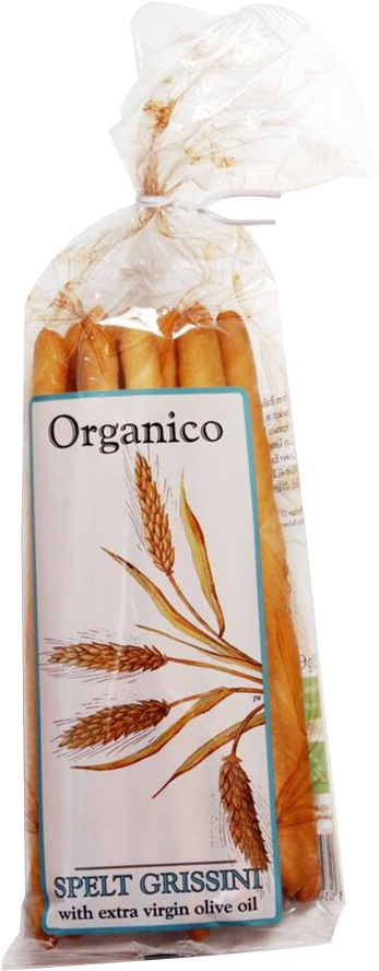 Organico Org Sesame Grissini 120g (1 X 120g) (490x974), Png Download