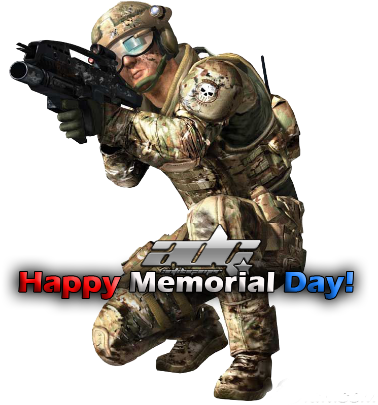 Happy Memorial Day We Had A Great Cast Tonight Thanks - Tom Clancy's Ghost Recon Advanced Warfighter Png (800x835), Png Download