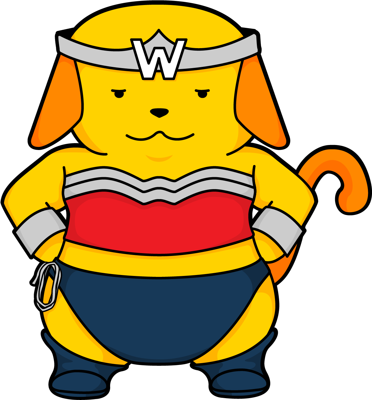 Wonder Wapuu - Jeepney (1369x1288), Png Download