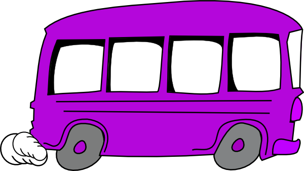 Bus Clip Art At Clker - Bus Clip Art (600x337), Png Download