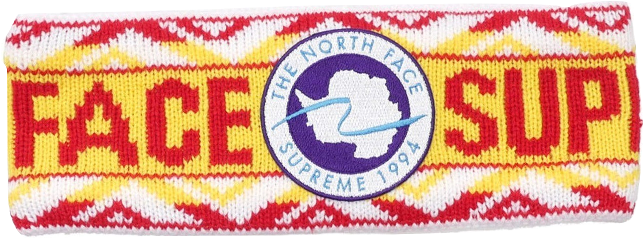 Supreme/the North Face Headband - Supreme North Face Headband (1300x1300), Png Download