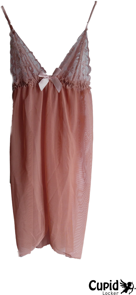 Pink Silk Skirt - Skirt (608x1080), Png Download