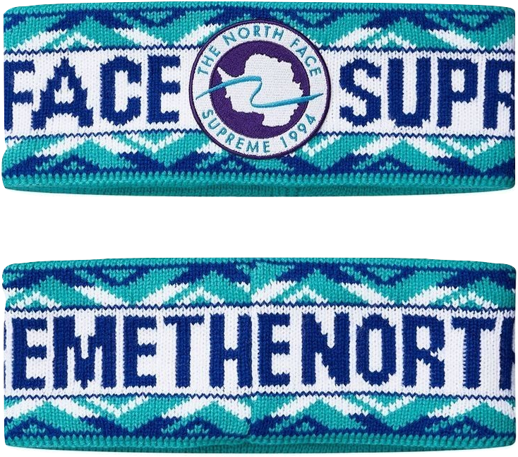 Supreme X The North Face Expedition Headband - Supreme North Face Headband (805x710), Png Download