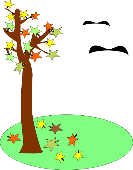 Clip Art Autumn Nature Borders - Fall Clip Art (468x594), Png Download