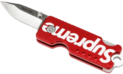 Supreme Quiet Carry Knife - Supreme (500x500), Png Download
