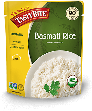 Tasty Bite - Basmati Rice - 250g - Tasty Bite Rice (350x393), Png Download