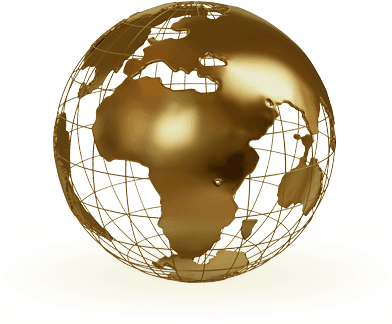 Golden Png - World Gold (391x344), Png Download