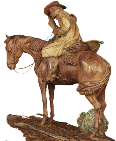 Bronze Sculptures, Western Art, Western Bronze Art, - Sorrel (436x453), Png Download