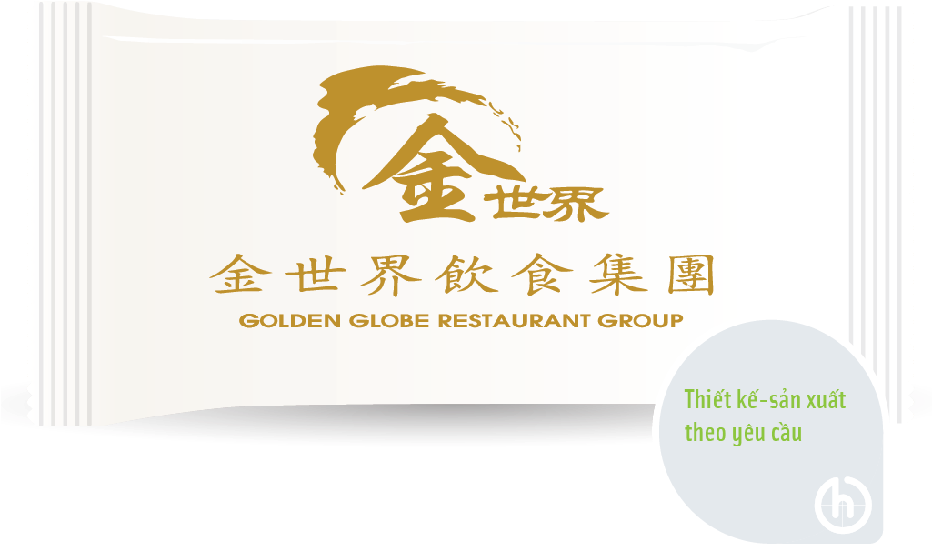 Golden Globe Restaurant Premium Quality Wet Tissue - Hovid (1024x768), Png Download
