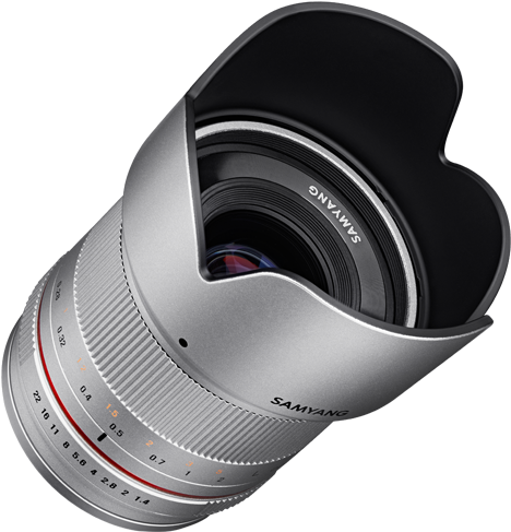 1551777830 - Samyang 21mm F/1.4 Ed As Umc Cs Fuji X Zilver (750x540), Png Download