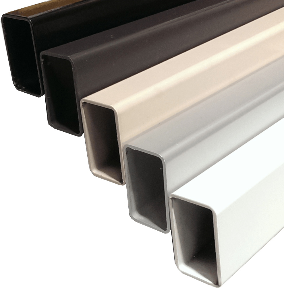 Aluminum Post To Post Rail In 5 Colors - Best Tools Direct Aluminum Post To Post Stair Hand (996x1010), Png Download