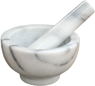 Mortar And Pestle Png (376x338), Png Download
