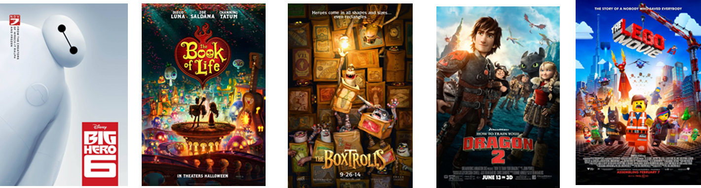 Golden Globe Winner Predictions - Lego Movie Double Sided Original Movie Poster - Regular (1420x382), Png Download