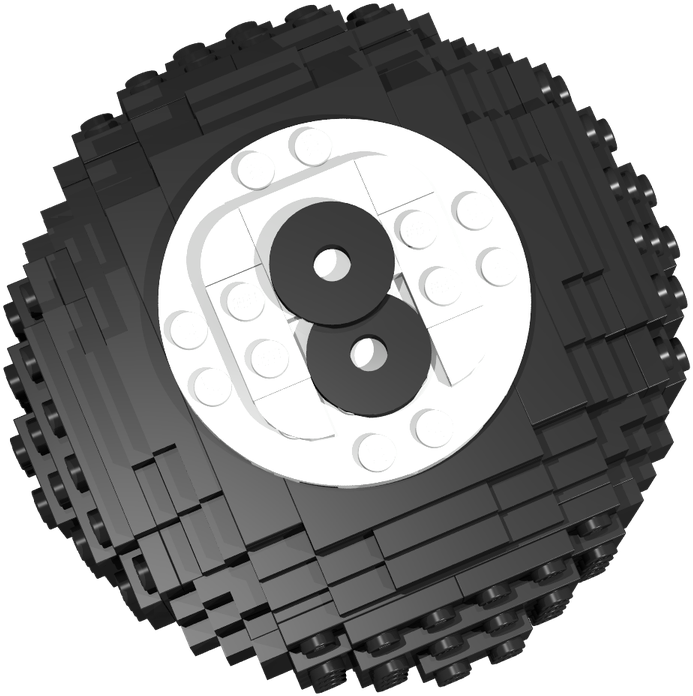 Magic 8 Ball - Circle (1200x900), Png Download