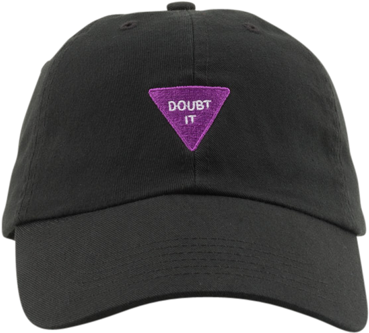 Magic 8 Ball Hat Black - Baseball Cap (1000x1000), Png Download