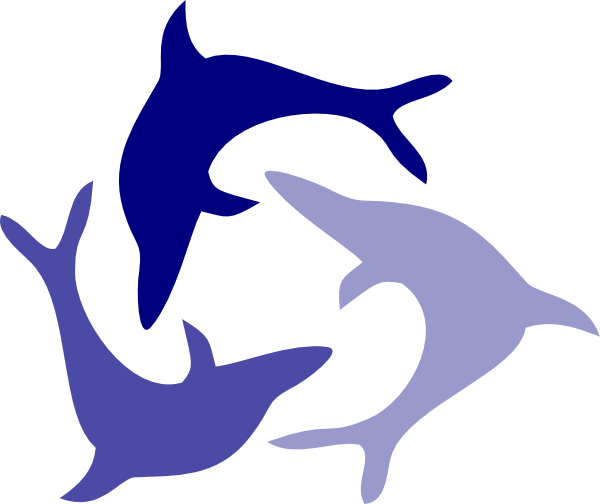 Dolphin Clipart S (600x504), Png Download