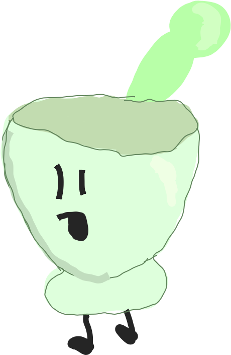 Mortar & Pestle - Cartoon (720x1280), Png Download