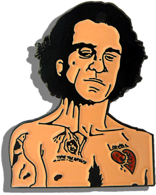 Max Fear - Lapel Pin (591x600), Png Download