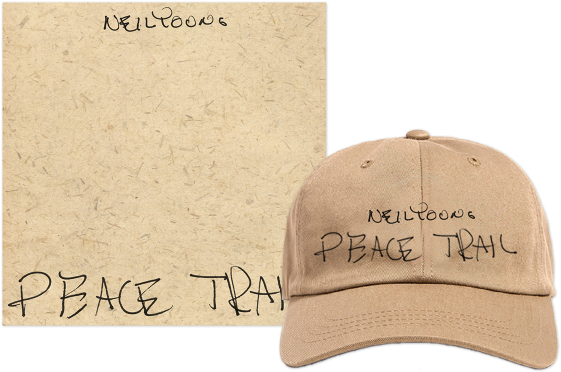 Peace Trail Organic Hat & Cd Bundle - Neil Young - Peace Trail [cd] (600x600), Png Download