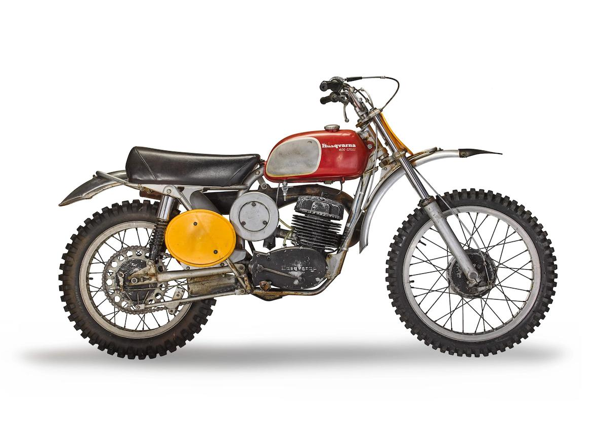 Steve Mcqueen's 'on Any Sunday' Bike On The Auction - Steve Mcqueen Motorcycle In On Any Sunday (2125x860), Png Download